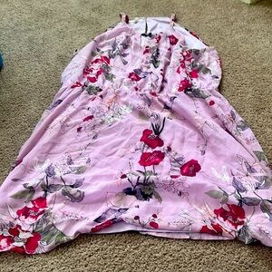 XXL Maurice’s dress, purple floral